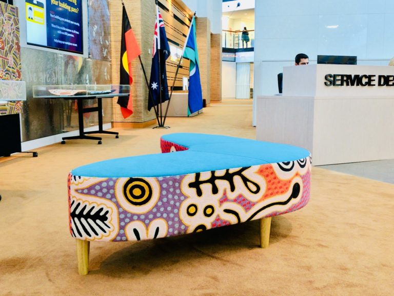 Feature piece in the Australian Taxation Office foyer