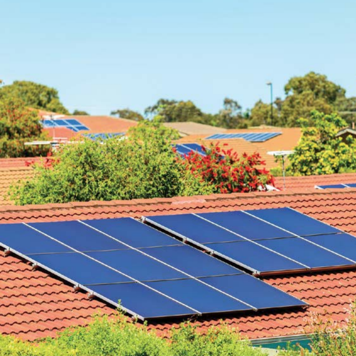 Rooftop solar on homes
