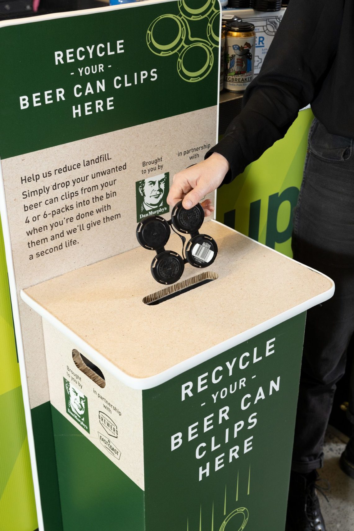 beer can clip recycling